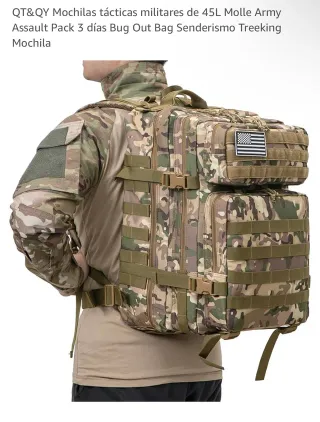 Mochila táctica militar 50L