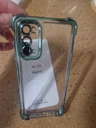 Carcasa S20 Verde Magnética