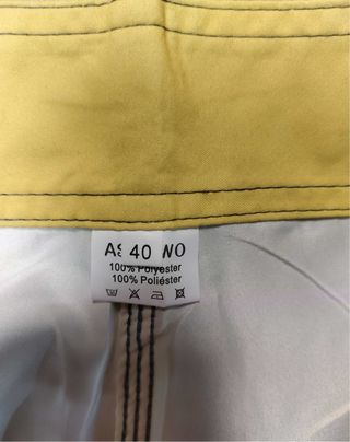 Bañador Quicksilver XXL - Amarillo y Verde Agua