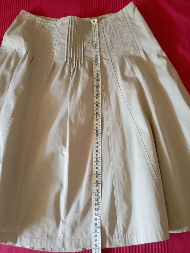 Gonna svasata panna. Zara Basic