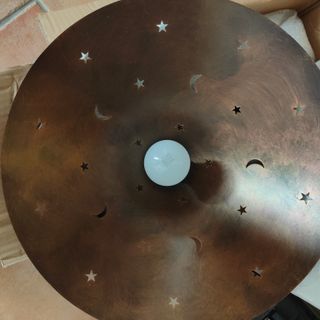 Lámpara metal cobre - Estilo vintage