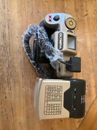 Cámara Olympia | Flash incorporado