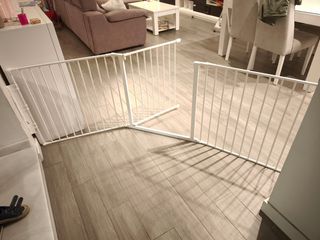 Valla protectora bebé - blanca