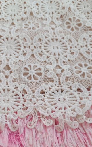 Top Blanco encaje XS-34