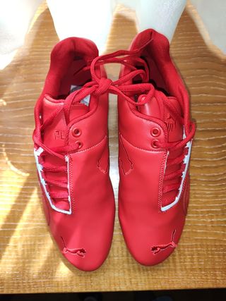 Zapatillas Puma Ferrari rojas talla 44
