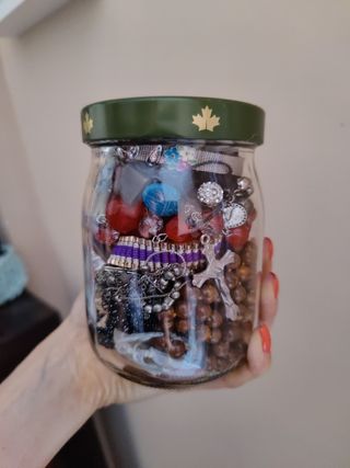 Lote Joyas Variadas - Tarro grande