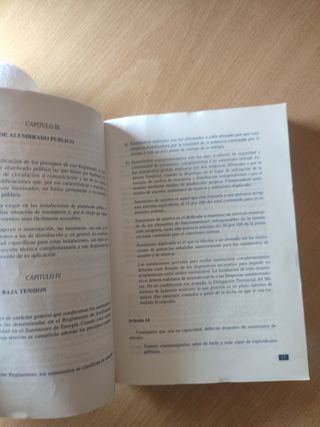 Reglamento electrotécnico para baja tensión