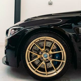 LLANTAS PARA BMW 19 PULGADAS MOD. BANZI DORADO.