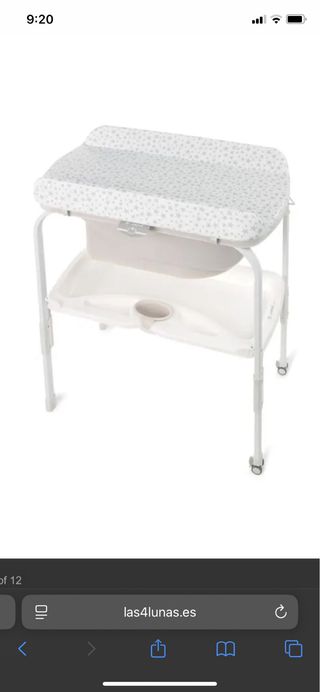 Bañera-cambiador Jané 0m+ hasta dejar el pañal