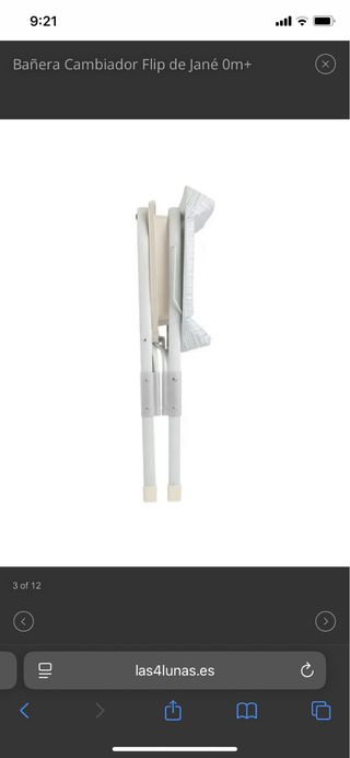 Bañera-cambiador Jané 0m+ hasta dejar el pañal