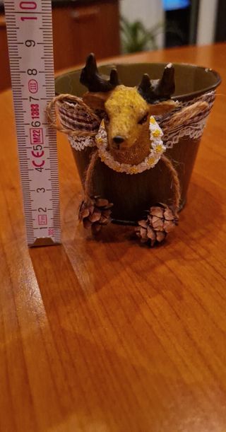 Vasetto renna vintage