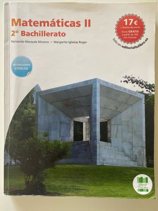 Matematicas II 2 Bachillerato