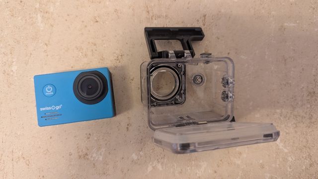 Swiss+go Cámara Deportiva Full HD 1080p