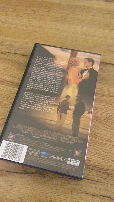 VHS La Leggenda di Bagger Vance (Will Smith)