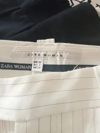 10 Pantalones Zara Mujer M/38