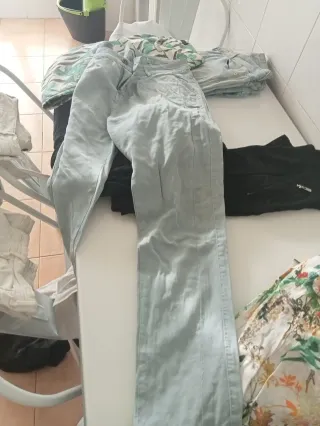 10 Pantalones Zara Mujer M/38