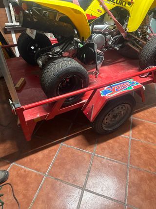 Remolque plataforma para quad