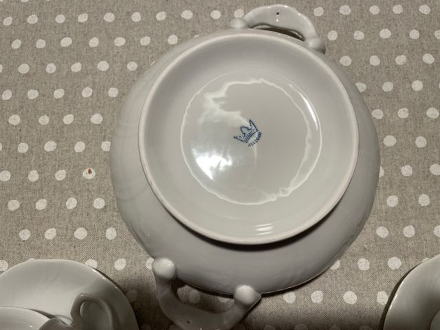 Juego de Consomé Allegro - Porcelana Blanca