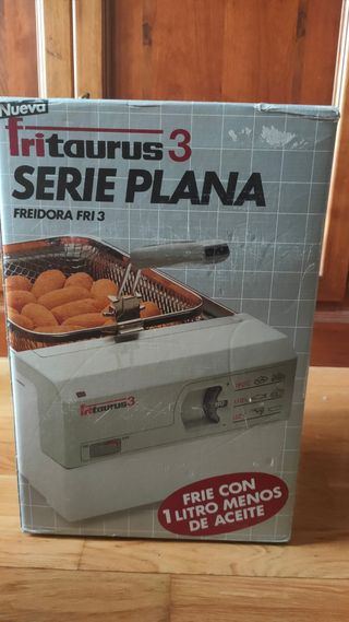 Freidora Taurus 3 Serie Blanca - SIN USAR!!