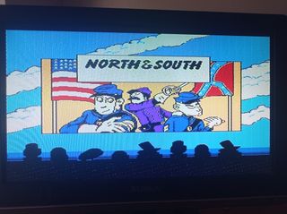 NORTH & SOUTH NINTENDO NES PAL ESPAÑA ORIGINAL