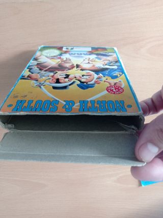 NORTH & SOUTH NINTENDO NES PAL ESPAÑA ORIGINAL