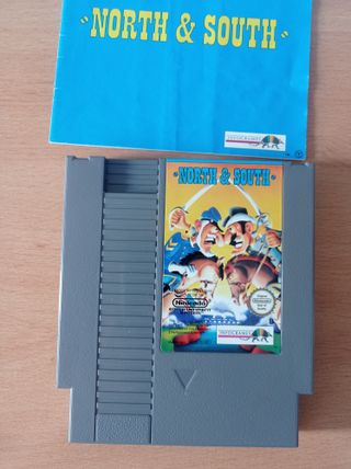 NORTH & SOUTH NINTENDO NES PAL ESPAÑA ORIGINAL
