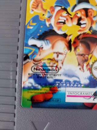 NORTH & SOUTH NINTENDO NES PAL ESPAÑA ORIGINAL