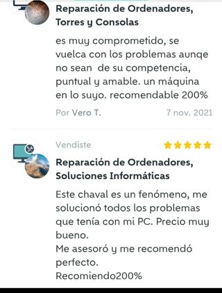 Reparación Ordenadores, Soluciones Informáticas