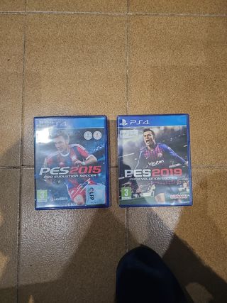 PS4 (PlayStation 4) PES 2015 & 2019