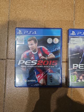 PS4 (PlayStation 4) PES 2015 & 2019