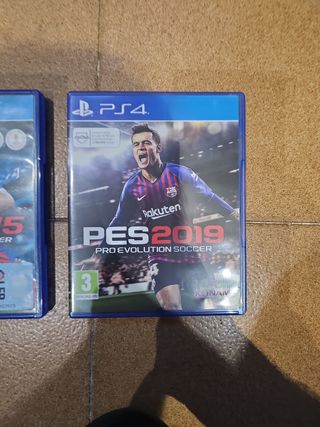 PS4 (PlayStation 4) PES 2015 & 2019