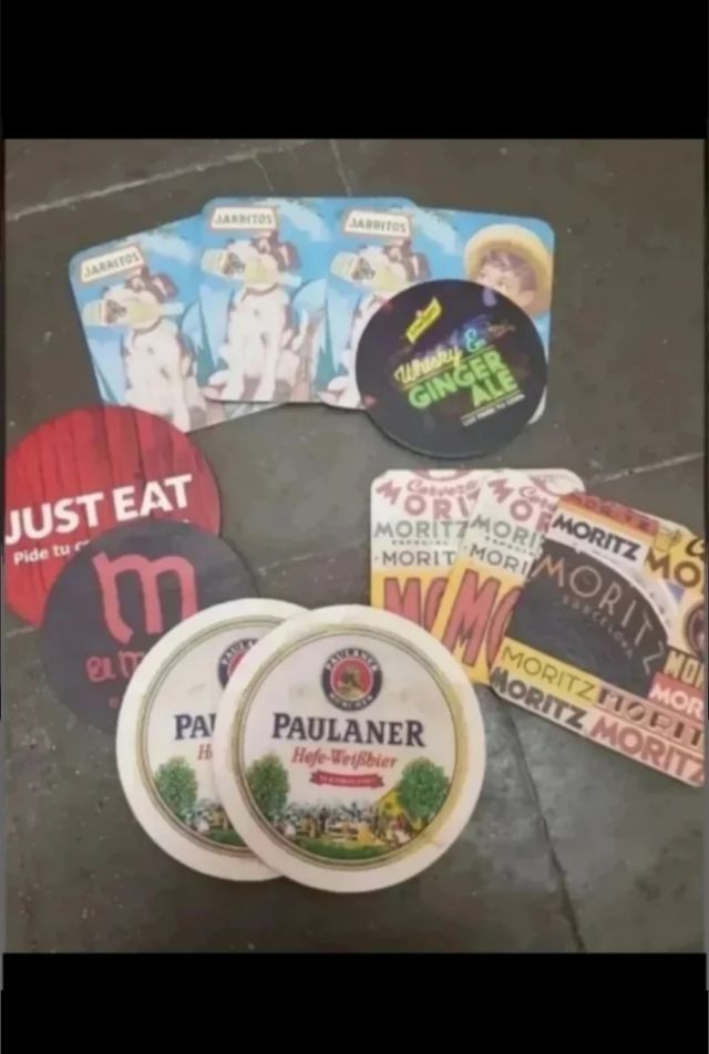 Posavasos publicitarios vintage