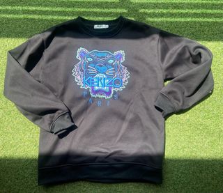Sudadera Kenzo Paris Tiger Negra - M