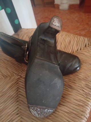 Zapatos Flamenco Rocío - Negros