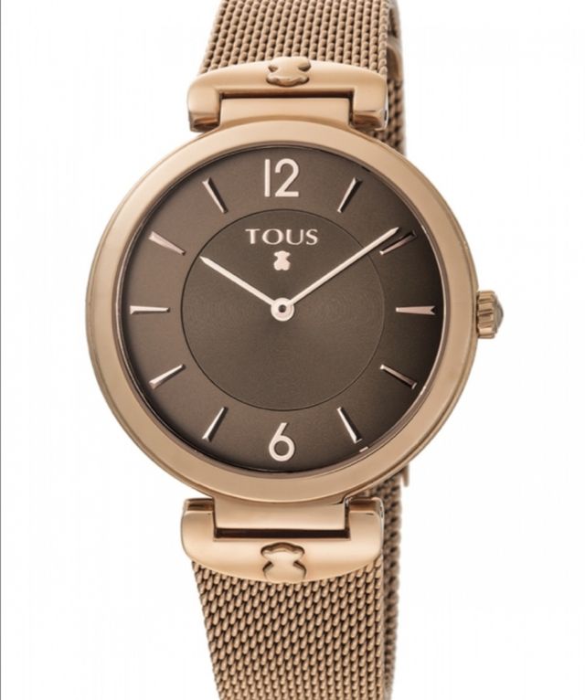 Reloj Tous marrón dorado