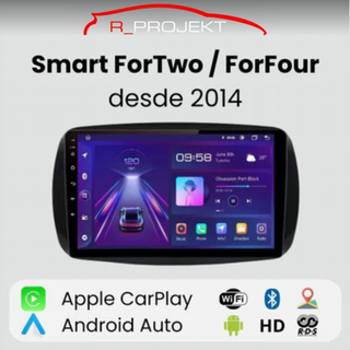Radio Android Auto Carplay Smart ForTwo / ForFour