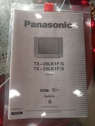 TV Panasonic CRT analógica