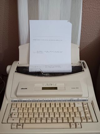 Olivetti Linea 103 - Máquina escribir