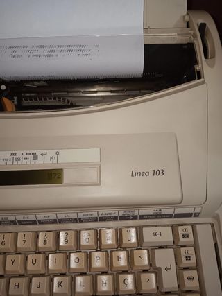Olivetti Linea 103 - Máquina escribir