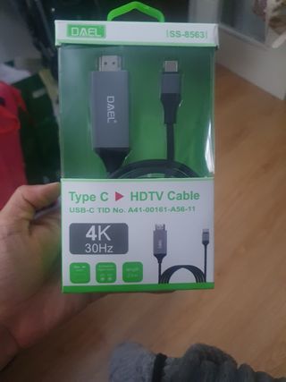 Cable DAEL USB-C a HDMI 4K