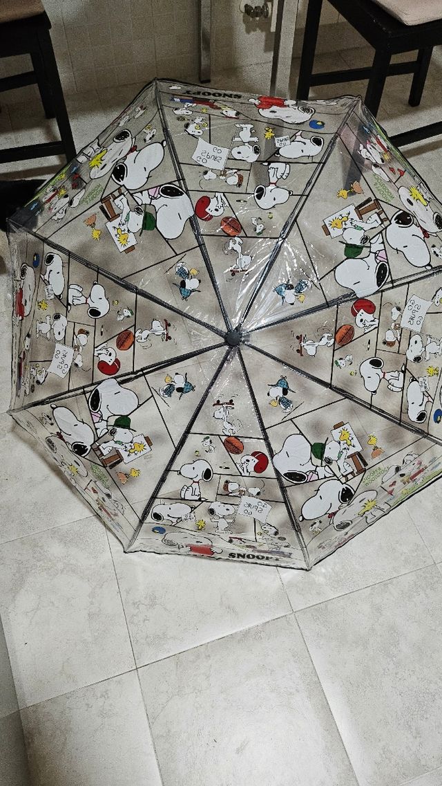 Paraguas Snoopy multicolor