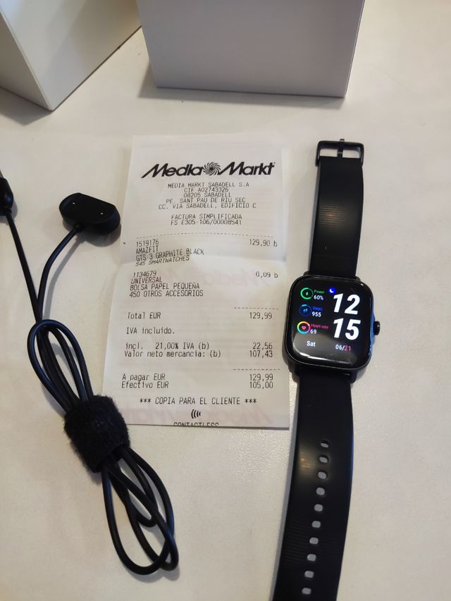 Amazfit GTS3 - Smartwatch GPS