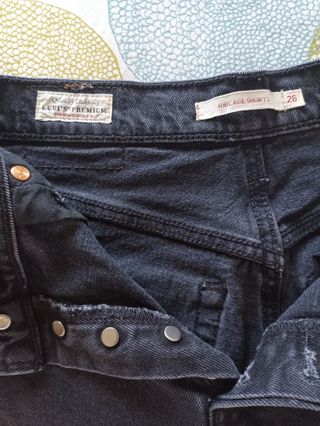 Shorts Levis negros