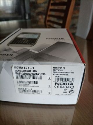 Nokia E71 - Teléfono móvil