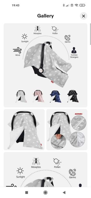 Cubrecapazo bebé Canopy- Protección 360º