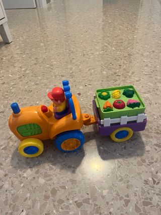 Tractor de Granja de Kiddieland 
