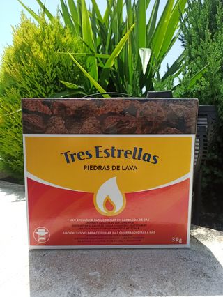 Piedras lava barbacoa 3kg