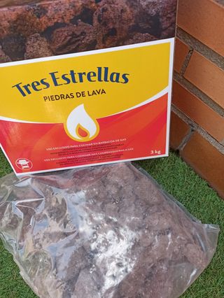 Piedras lava barbacoa 3kg