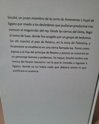 NOVELA SINUHE EL EGIPCIO