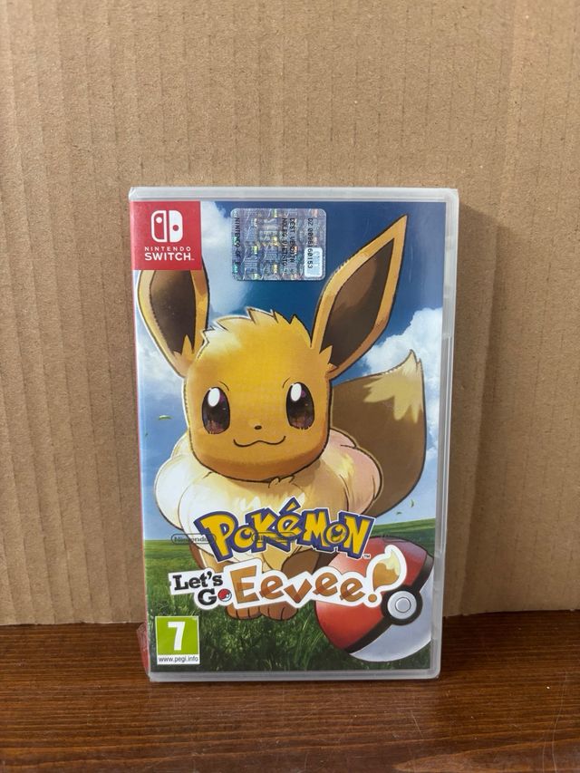 Pokemon Let’s Go Eevee Switch nuovo sealed